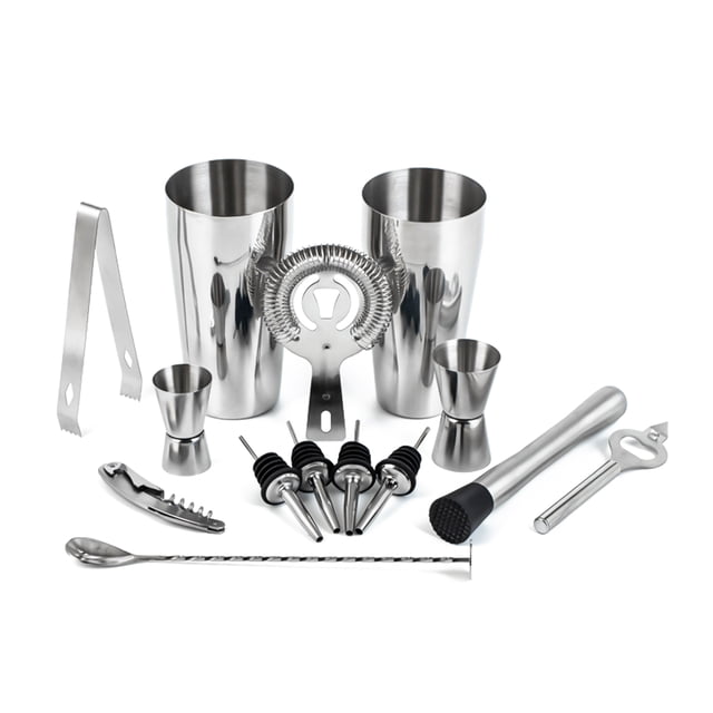 Mistaha 14pcs/set Mixology Bartender Kit Cocktail Shaker Set