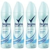 Degree Antiperspirant Deodorant Dry Spray, Shower Clean, 3.8 oz, 4 count
