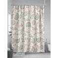 thumbnail image 5 of Fsddascl Spring Floral Shower Curtain Set - 36" x 78" Washable Bathtub Curtain with 12 Hooks, Summer Botanical Vintage Farmhouse Waterproof Fabric Stall Shower Curtains for Bathroom/Bathtub Décor, 5 of 6