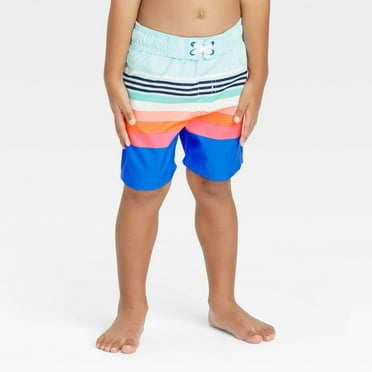 Toddler Boys' Swim Shorts - Cat & Jack Blue 18M
