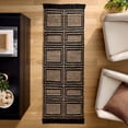 thumbnail image 2 of Better Homes & Gardens Black & Natural Interlocking Jute 30" x 84" Runner Rug, 2 of 11