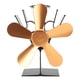 thumbnail image 5 of Estufa de calor con ventilador chimenea de madera de 5 aspas para leña ANGGREK  Otros, 5 of 8
