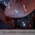 thumbnail image 3 of Shivering Waterproof Shower Curtain Set with Hook, Printed Bathroom Decoration - 3 Piece Curtain Set, 3 of 6
