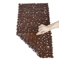 thumbnail image 2 of Alfombrilla antideslizante para baño, ducha de baño, alfombrilla de PVC para baño con ventosas, alfombrilla antideslizante para bañera, marrón Eigraketly HA000330-05B, 2 of 6