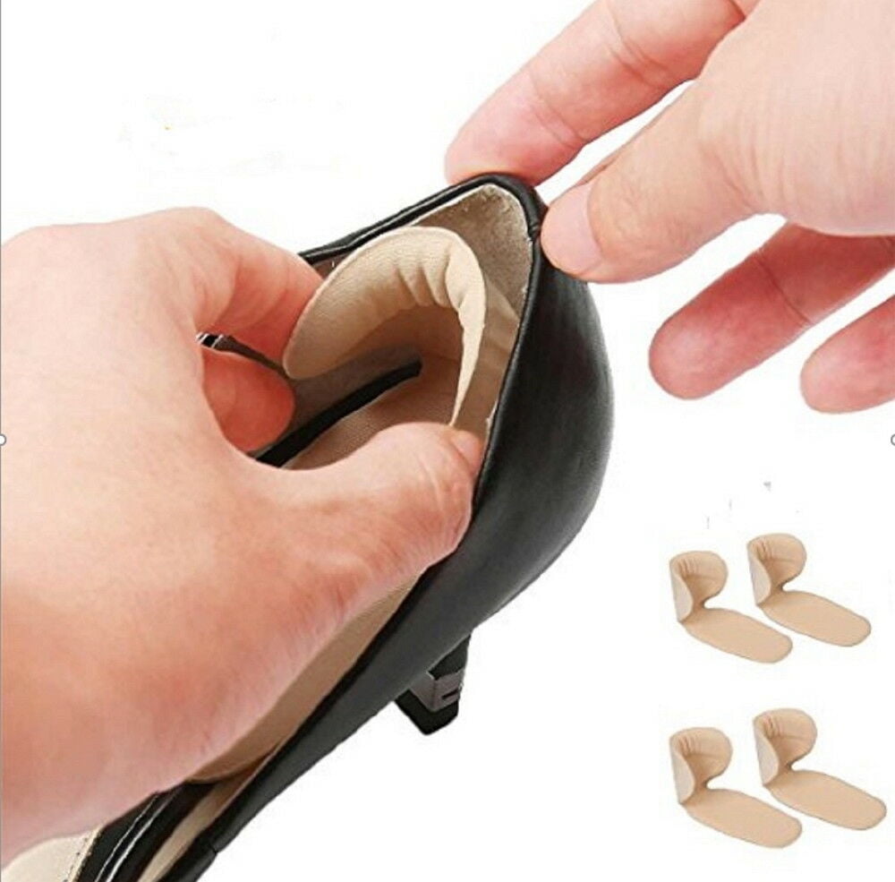 1 Pair Silicone Shoe High Heel Dance Insole Pad Cushion Gel Grips Foot Protector 