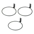 thumbnail image 1 of Miangastore Planter Rack Wall Mounted Black Iron 3Pcs 8.84X7.98X2.44In, 1 of 9