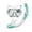 H, variant on Diving Goggles Snorkeling Set with Two Breathing Tubes for Men and Women Large Frame Silicone for Swimming Diving