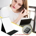 thumbnail image 1 of Xihbxyly Espejo de Maquillaje Plegable, Diseño Compacto para Viajes, Superficie de Vidrio Liso, Práctico Accesorio de Belleza, Aspecto Moderno y Elegante, Fácil de Transportar, Varios Tamaños, 17 X 1, 1 of 7