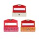 thumbnail image 1 of Estuche de Cuero para Lápiz Labial con Espejo y Compartimentos , y blanca y naranja rosa roja y blanca y naranja, 1 of 9