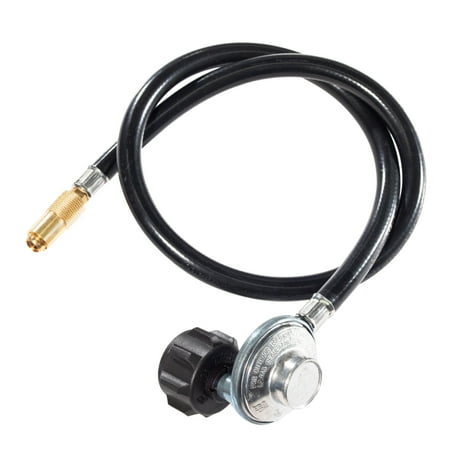 Blackstone 3 ft Rubber Propane Griddle Adapter Hose Tool with Regulator, 1-Piece