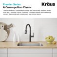 thumbnail image 3 of KRAUS Premier 15-inch 18 Gauge Undermount Single Bowl Stainless Steel Kitchen Bar Sink, 3 of 9