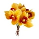 thumbnail image 4 of Flores Artificiales, Decoración De Orquídeas Artificiales De 6 Tallos Con Contornos Claros Y Colores Vibrantes, Decoraciones Florales De Orquídeas Artificiales Para Bodas,, 4 of 7
