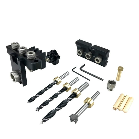 Binwennn 1 1/4 Hole Saw for Rotozip Parts Rz5 Woodworking Three In One Positioning Punch Embedded Part Round Wood Tenon Positioning Punch Woodworking Tool