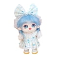 thumbnail image 4 of Muñecas BJD, Bolsa en miniatura, Figura de muñeca de acción, Muñeca niña Mini 1/12 Muñeca niña azul, 4 of 9