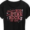thumbnail image 3 of Instant Message - That's Not Very Punk Rock Of You - Women's Short Sleeve Graphic T-Shirt, 3 of 6