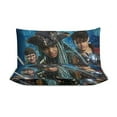 thumbnail image 3 of Descendants 2 Movie 3 Pieces Bedding Set Double Sided Printing Soft Comforter Sets Decor Bedroom Gifts With 1 Duvet Cover 2 Pillowcases, 3 of 8