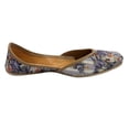 thumbnail image 5 of Punjabi Jutti for Women's Ballies Ballerina Shoes Flats Wedding Handmade Jooti US 6/ EURO 36, 5 of 5