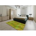 thumbnail image 5 of Ahgly Company Machine Washable Indoor Square Transitional Pistachio Green Area Rugs, 7' Square, 5 of 7