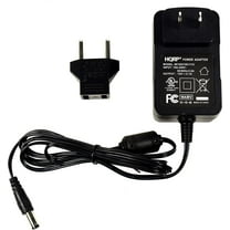 HQRP 12V AC Adapter / 12-Volt Adaptor for Jim Dunlop Rockman Guitar Ace / Metal Ace / Bass Ace Headphone Amplifier, Power Supply Cord