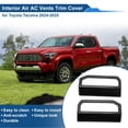thumbnail image 2 of Cubierta de Marco de Ventilación de Aire Acondicionado Unique Bargains para Toyota Tacoma 2024-2025 Sticker de Marco de Ventilación de Aire de Fibra de Carbono Negra 1 Par, 2 of 6