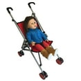 thumbnail image 5 of The New York Doll Collection First Dolls Stroller for Kids, - one piece – Red Color for18” inch Folds for Storage - Great Gift for Toddlers, 5 of 7