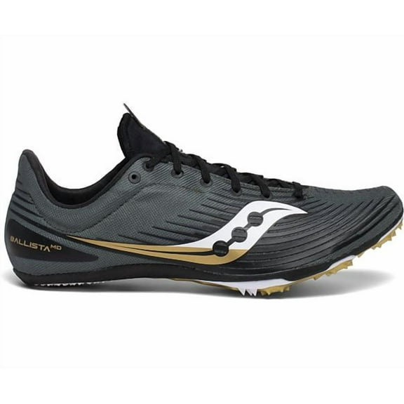 Saucony Mens Ballista Md Track Shoe - Olive/Black - Size 7