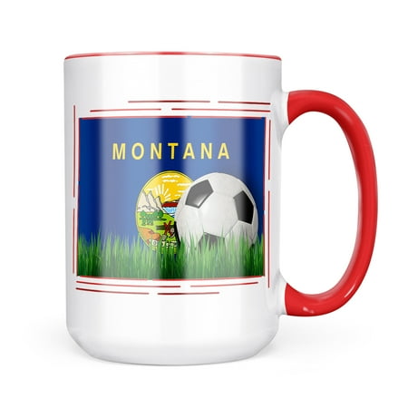 

Neonblond Soccer Team Flag Montana region America (USA) Mug gift for Coffee Tea lovers