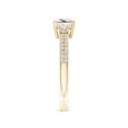 thumbnail image 3 of ANGARA Natural 0.7 Ct. Diamond Classic Engagement Ring in 14K Yellow Gold for Women (Ring Size: 11.5), 3 of 10