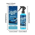 thumbnail image 3 of Deicing Agent for Car Windshield Defroster, Window Snow Spray,Deicing Spray,Window Snow Spray,Melting Spray,Deicer for Car Windshield,Winter Car Essentials,Fast Ice & Snow Melting Spray,100ML, 3 of 9
