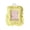 Yellow, variant on WeDecorBay 3 Inch Clear Window Photo Card Holders Ruffle Lace Design Lightweight Keychain Pouch for Student Earbud Coin Storage Backpack Organizer Daily Use Green,Free Size