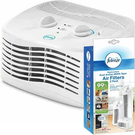

Febreze Tabletop Air Purifier with Replacement Filter 2 pack