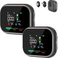 thumbnail image 2 of Aufmer Household Travel 6-In-1 Multifunctional Detector High Precision Temperature Humidity Monitor Plug In Built Battery Portable Sensor For Home RV Hotel Camping Car Use(3 Pcs), 2 of 6