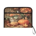 thumbnail image 7 of Accordion File Organizer with Zip Closure 13 Pockets Expanding File Folder Letter A4 Paper Document Organizer for Home Office Beautiful Fall Scene, 7 of 7