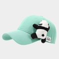 thumbnail image 2 of Xfvqtps Women Panda Baseball Hat Adjustable Breathable Sun Protection Beach Baseball Cap, 2 of 3