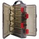 thumbnail image 4 of Caja de almacenamiento de señuelos de pesca, bandejas de almacenamiento de doble cara, 10 compartimentos, caja de almacenamiento impermeable para chaleco de pesca con mosca TUNC Sencillez, 4 of 5