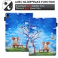 thumbnail image 5 of Mantto iPad 10th Generation Case 10.9", Cute Patterned Slim Multi-Angle Viewing Folio Magnetic Stand Wallet Card Slot with Auto Sleep Wake Smart Cover for 10.9” iPad 10th Gen 2022, Elephant & Rabbit, 5 of 10