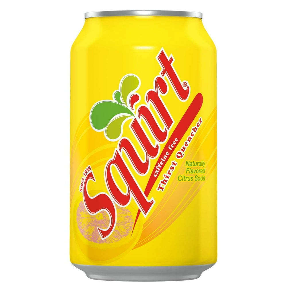 Squirt Soda Soda 12oz cans, Pack of 20 (Total of 240 FL OZ) Walmart