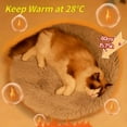 thumbnail image 7 of Cat Heating Pad Heated Cat Bed Indoor Pet Heating Pad With One, 7 of 7