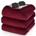 thumbnail image 1 of Manta Eléctrica Bedsure GentleSoft Talla Queen Color Burdeos, 1 of 8