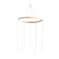 thumbnail image 3 of Marco móvil para bebé, campana de cama de madera, colgador, accesorios de enfermería para dormitorio infantil 197 cm 6 agujeros, 3 of 9