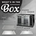 thumbnail image 4 of French Door Air Fryer Toaster Oven – 6-Slice Capacity, FryForce 360°, Digital Display with 17 Cooking Presets, Stainless Steel, 4 of 5