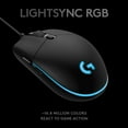 thumbnail image 6 of Pre-Owned Logitech G PRO Hero Wired Gaming Mouse, 12000 DPI, RGB Lightning, Ultra Lightweight, 6 Programmable Buttons, On-Board Memory, Compatible with PC/Mac - Black, 6 of 6