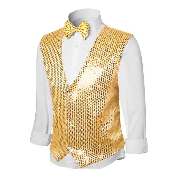 Angala Stage Performance Formal Dress Vest With Rhinestone For Gala Party Wedding Evening Events Handsome Stylish Men's Outerwear Vests