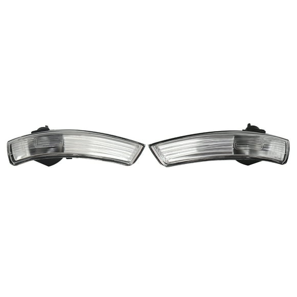 Yeacher Pair of Mirror Turn Signal Corner Light Lamp Cover Shade Screen for Focus II 2 III 3 Mondeo