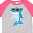thumbnail image 4 of Inktastic Cute Shark, Cool Shark, Shark with Sunglasses Boys or Girls Toddler T-Shirt, 4 of 5