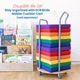 thumbnail image 6 of ECR4Kids SoftZone Square Floor Cushions with Handle, Flexible Seating, Assorted, 6-Piece, 6 of 10