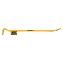 Stanley 36", Pry Bar, Heat Treated Steel, Yellow, 55-104