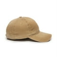 thumbnail image 4 of Outdoor Cap PDT-750 Pigment Dyed Cotton Twill-Khaki-Adult, 4 of 9