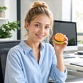thumbnail image 4 of Cheeseburger Form Novelty Decor, Desk Decor, Cute Home Decor, Kitchen Countertop Decor, Kitchen Decorations, Home Decor Kitchen, Kitchen Sets for Home Decorations, Small Storage,, 4 of 8