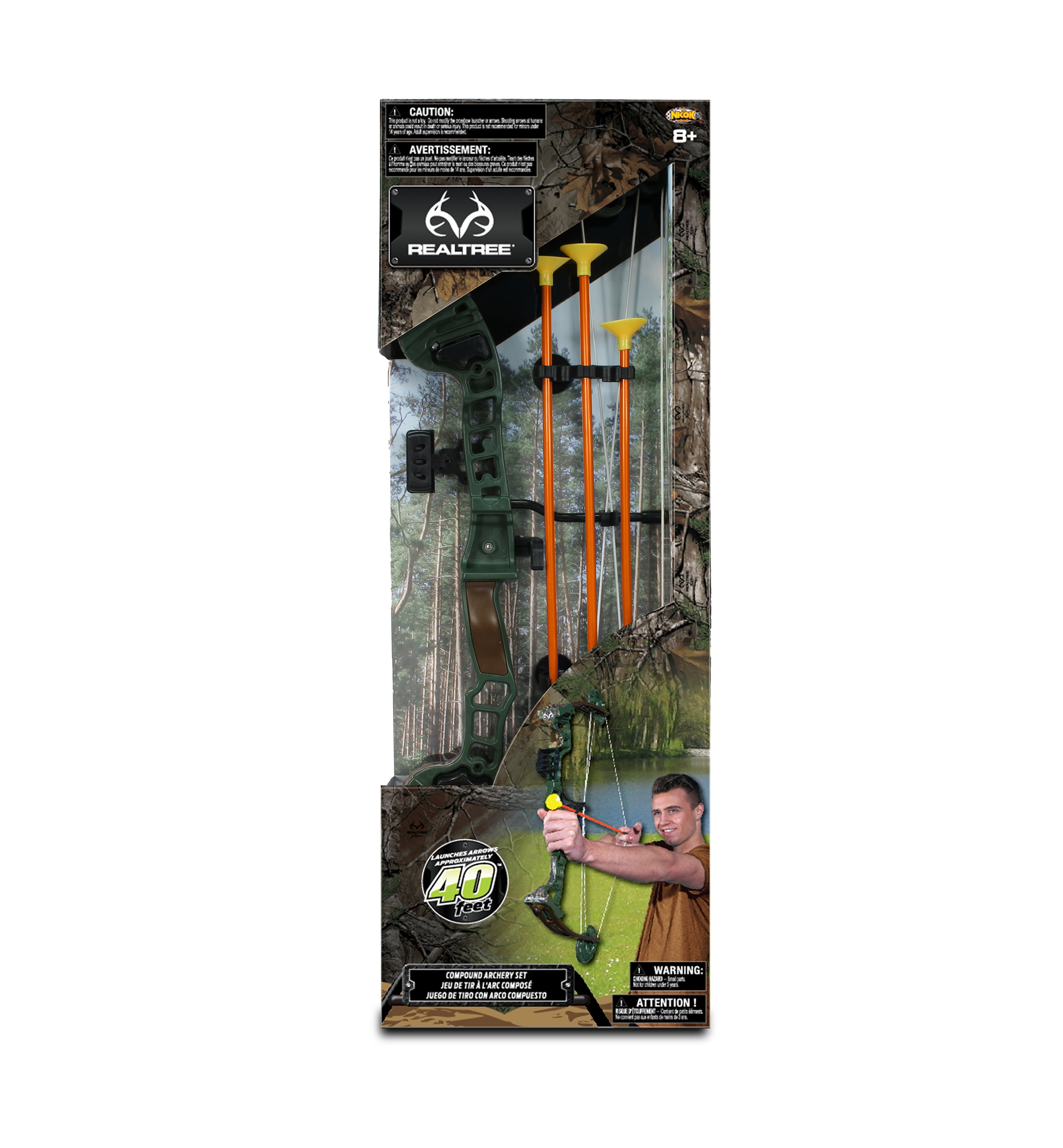 NKOK RealTree Compound Bow Set Remote Control Toy